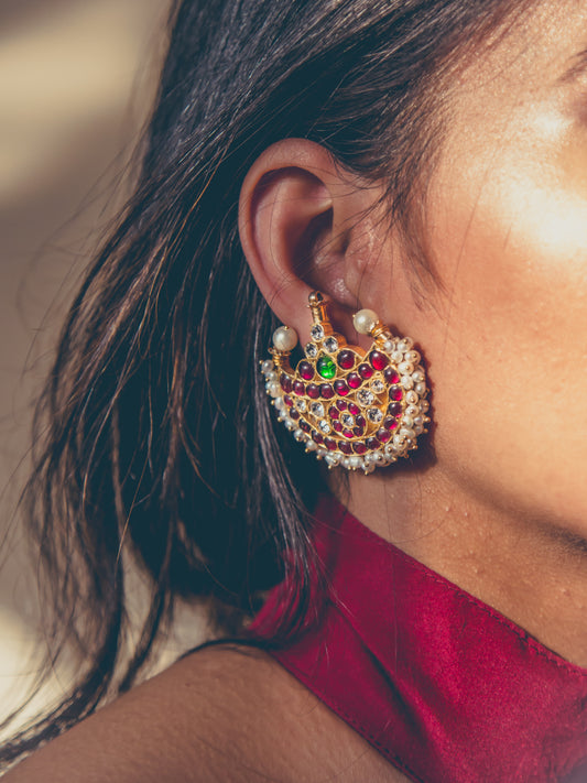 Chandra Studs- Aaharya