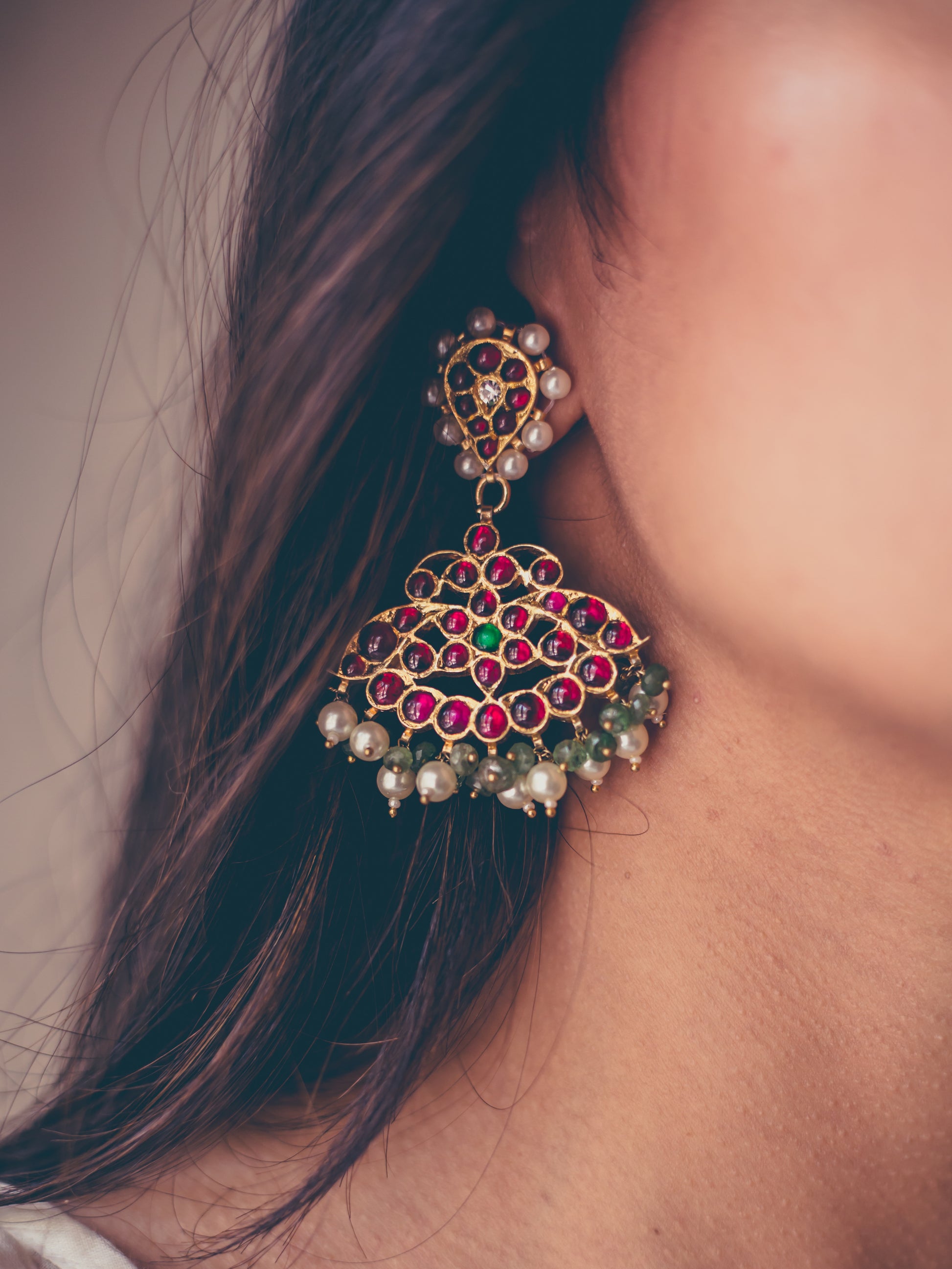 Dhairya Earrings - Aaharya