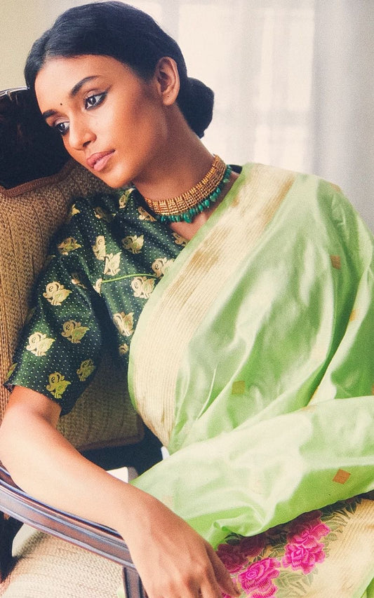 Emerald Choker - Aaharya