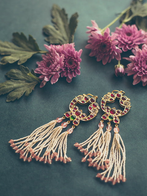 Adah Tassel Earrings - Aaharya