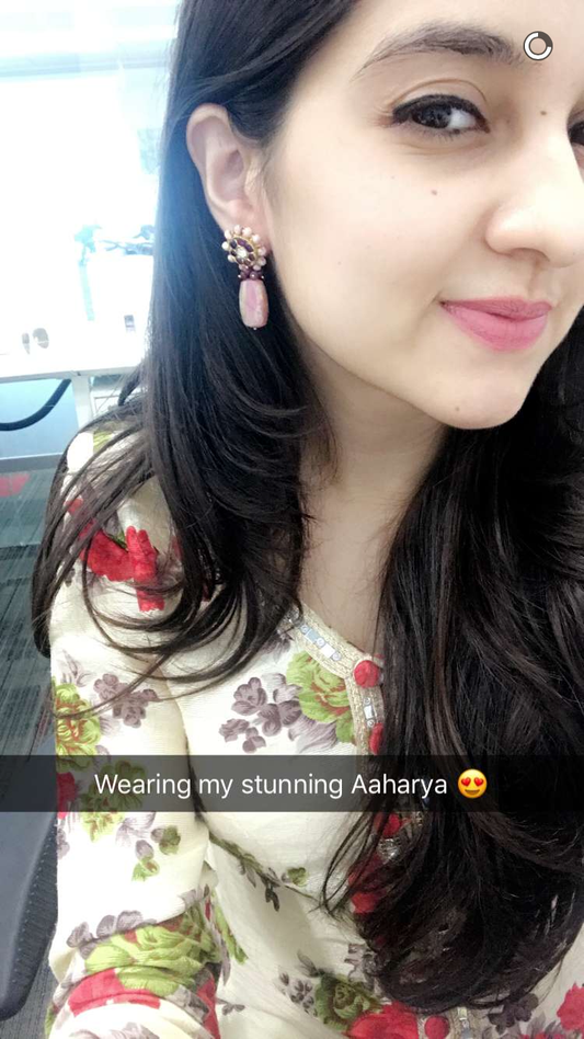 Pink opal drop studs - Aaharya